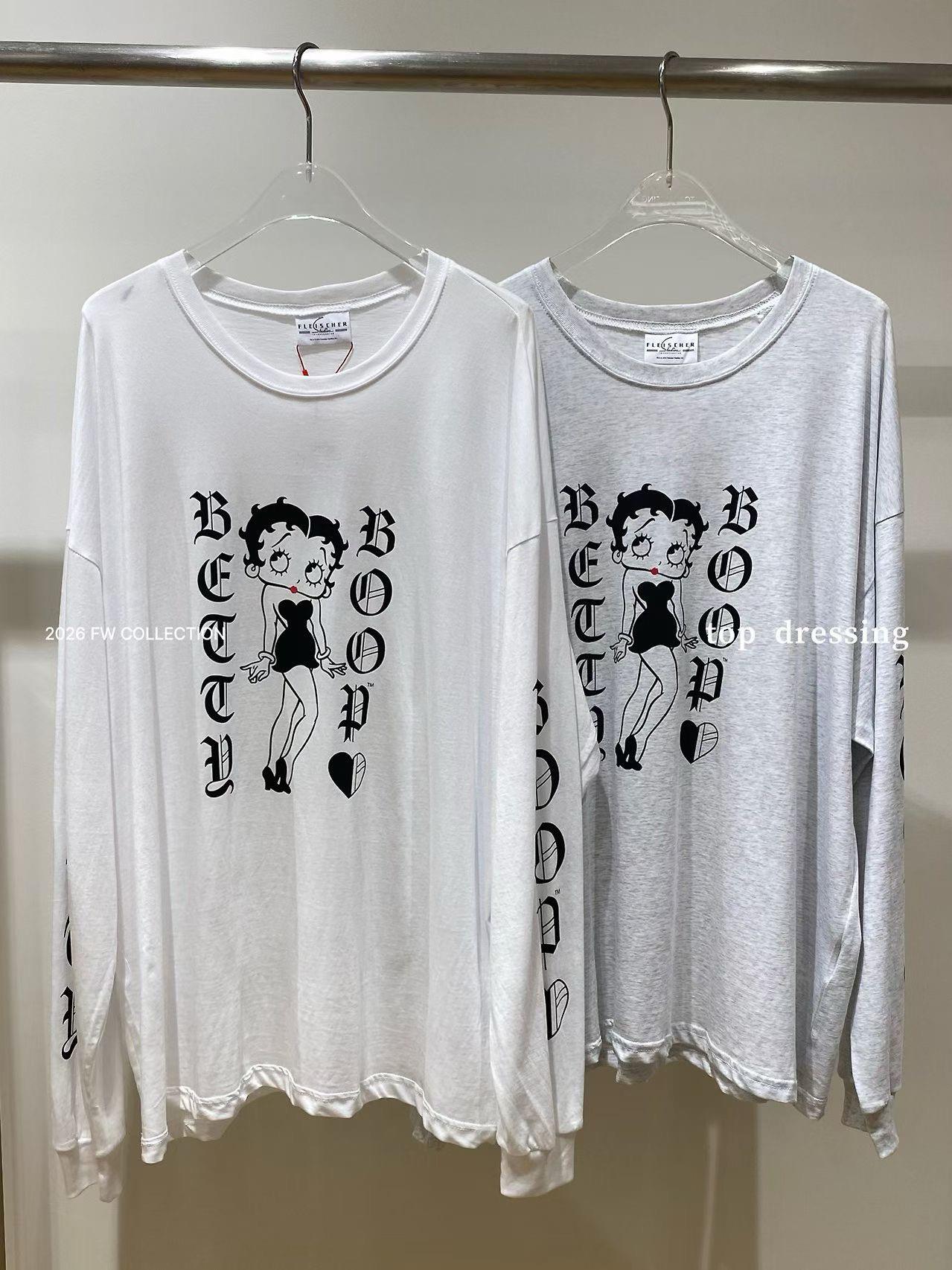 哥德式字母貝蒂上衣